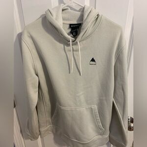 Burton Mountain XL hoodie cream sweatshirt unisex style